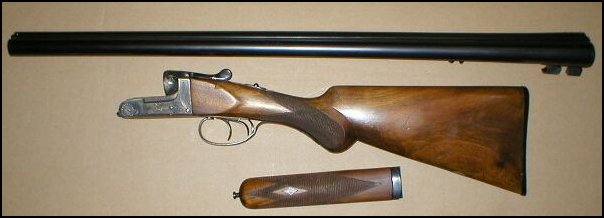 old double barrel shotguns values