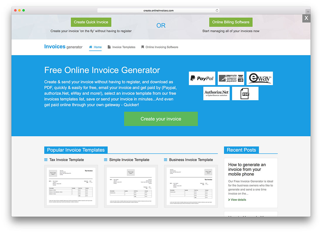 Free Invoice Apps For Pc